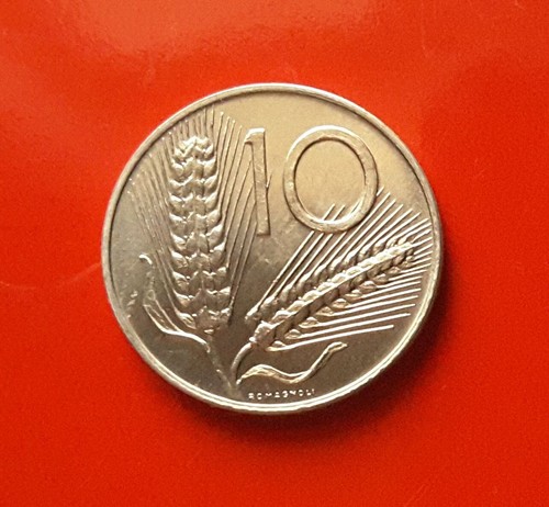 Lire 1974 errore mancanza - 10,