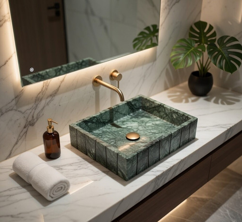 Lavabo appoggio marmo - da,