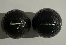 Palline da golf Nike One nere