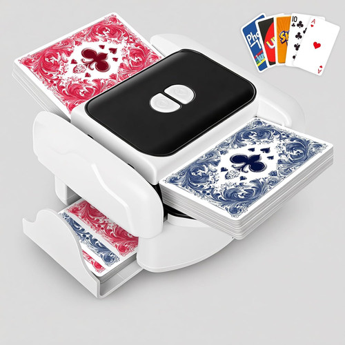 Card shuffler ricaricabile - -,