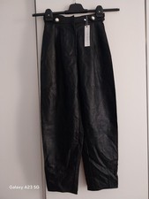 pantaloni In Ecopelle donna