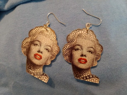 Orecchini marilyn monroe pop - orecchini,