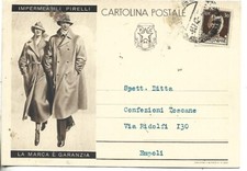 1942 CARTOLINA PUBBLICITARIA
