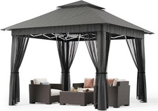 Gazebo pieghevole 3,35x3,35 m