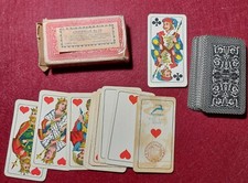 mazzo carte gioco Modiano anni 40 tipo milanesi Lire 20
