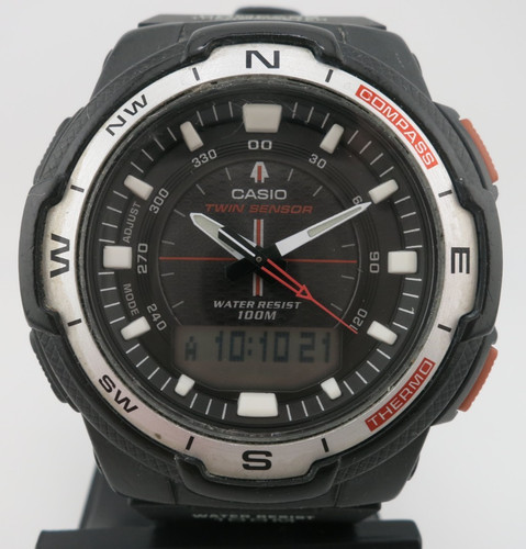 Orologio casio twin - twin, sensor