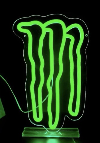 Luce insegna neon - insegna, monster