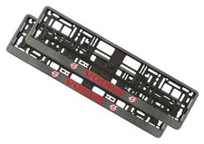 2x Portatarga Europea Telaio