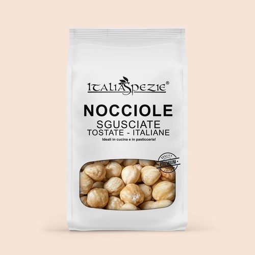 Nocciole sgusciate tostate - nocciole,