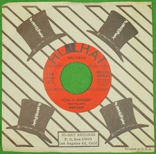 Hi-Hat Records LP Single Music