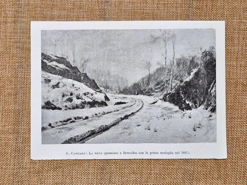 Neve quadro casciaro - la, g.