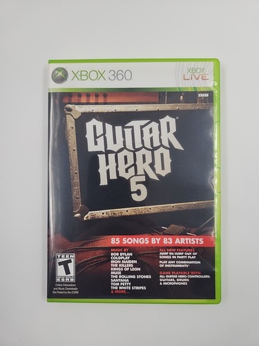Guitar hero xbox 360 - guitar, 5