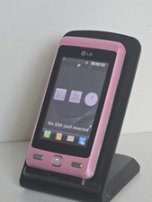 LG KP501 telefono cellulare rosa biscotto (arancione bloccato) touchscreen telefono per anziani