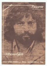 Spartito ALBERTO CHELI Passera' Luberti Coggio Festival di Sanremo 1980