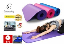 Tappetino Yoga fitness palestra aerobica pilates ginnastica tappeto antiscivolo
