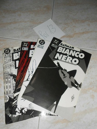 Batman bianco nero completa - nero,