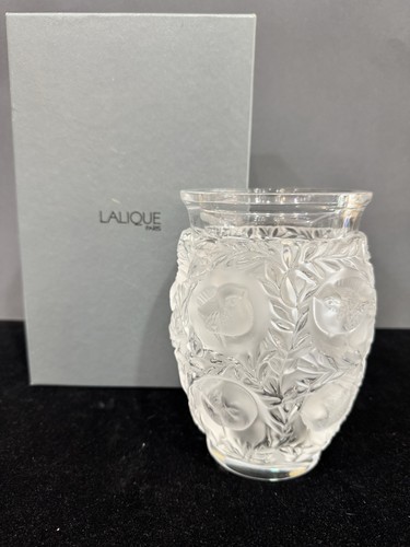 Lalique crystal bagatelle vase - lalique,