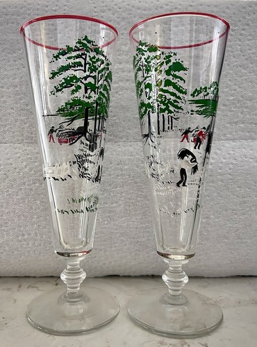 Bicchieri birra vintage libbey - birra,