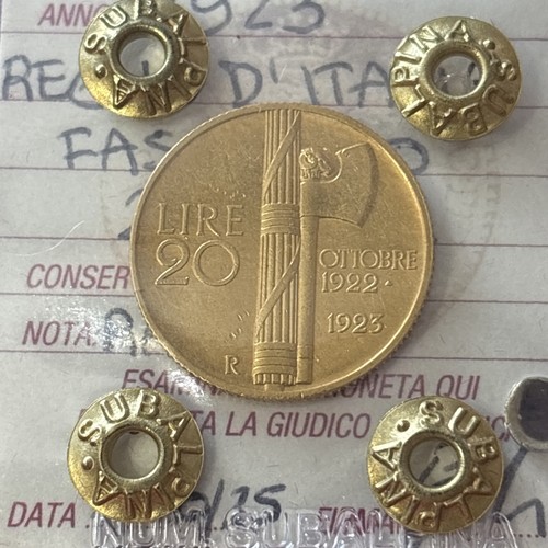 Moneta oro regno - oro, d'italia