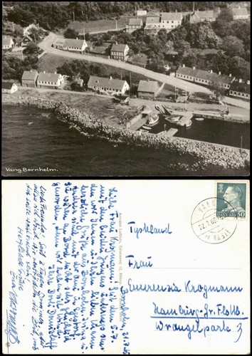 Cartolina bornholm veduta - cartolina,