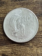 Moneta reale Italia 100 Lire