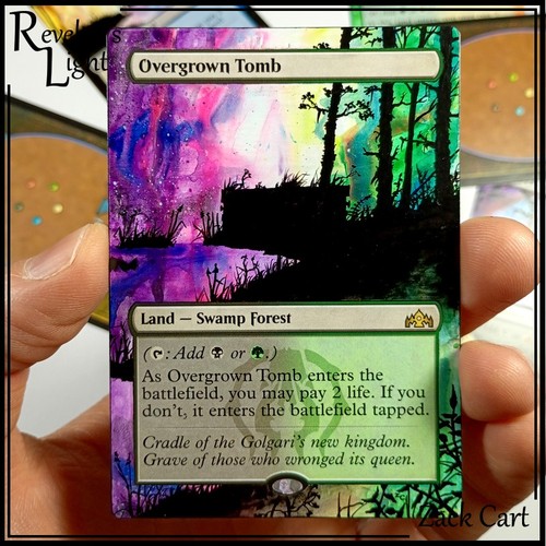 Overgrown tomb altered art - overgrown,