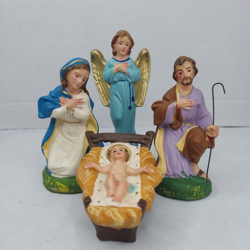 Presepe sacra famiglia - famiglia, vintage