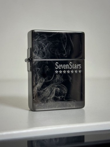 Seven stars zippo - stars, jet