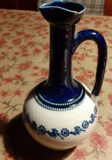 Antica Fiaschetta, Brocca In Ceramica Francese Saint Uze