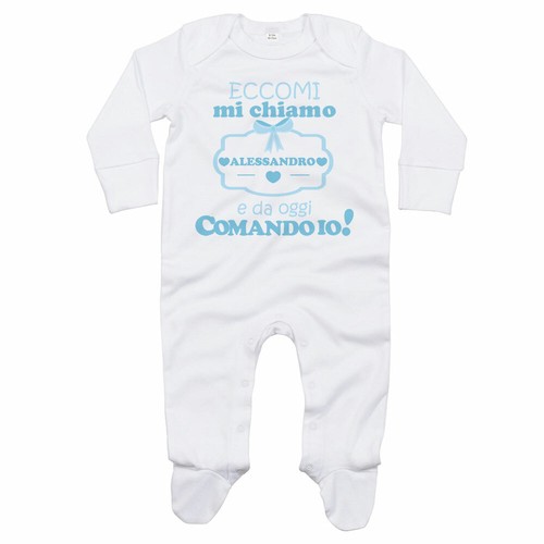 Tutina neonato personalizzata