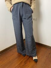 PHILIPP PLEIN - Pantaloni donna Taglia IT42 - 100% seta - Color grigio