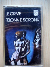 LE ORME   Felona e Sorona   musicassette tape  Philips 1973