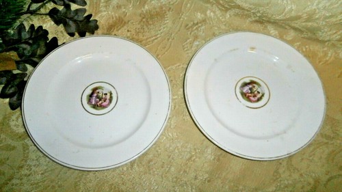 Vintage coppia piatti angelica - vintage,