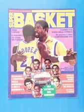 SUPER BASKET 25-1982 LOS ANGELES LAKERS WIN FINALS NBA-MAGIC JOHNSON-MIKE COOPER