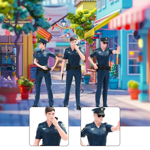 Set personaggi poliziotti - set, 3