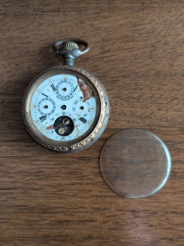 Orologio tasca tripla data - orologio, da