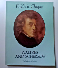 Chopin: Valzer e Scherzi (Paderewski ed.) Dover Publications, 1991 - brossura