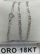 Collana in oro bianco 750 18
