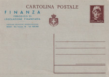 1945 intero postale Turrita