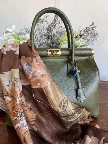Borsa rigida laura vera pelle - rigida,