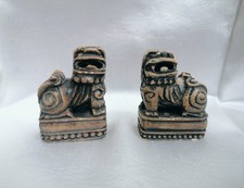 ANTIQUE PAIR OF SMALL DOGS OF