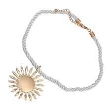 Fashion Necklace Bohemian Jewelry Collana Sole Ciondolo Sospensione