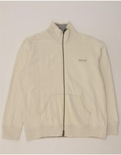 MARLBORO CLASSICS Giacca tuta uomo top 2XL bianco sporco cotone BR11