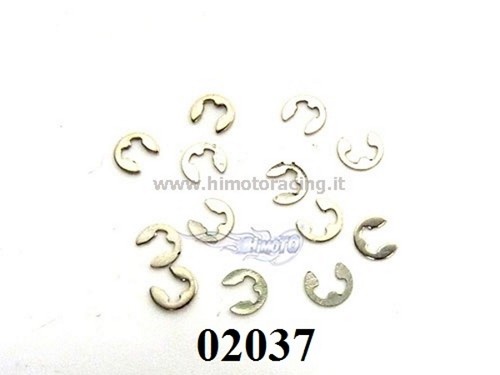 02037 clip 5mm - 02037, per