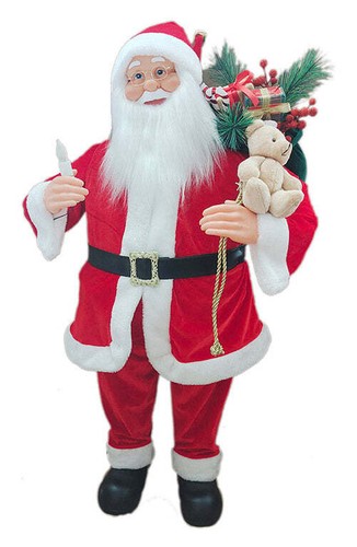 Pupazzo babbo natale - babbo, h60