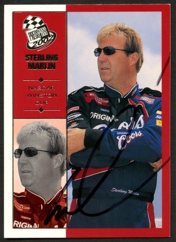 Sterling marlin autografo - marlin,