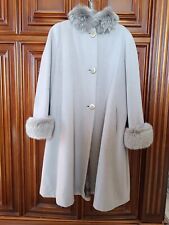 cappotto lungo lana mohair con