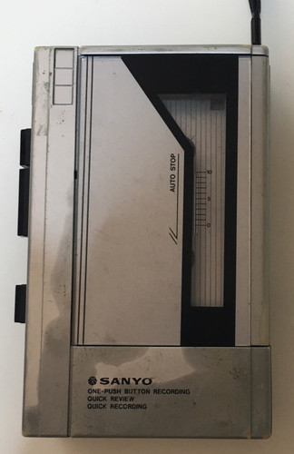 Vintage sanyo m1011 walkman - m1011,