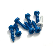 Kit 7 Viti Blu + 1 Vite Bianca