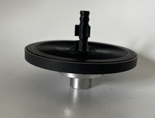 Akai GX-365D Reel to Reel PARTE: Gruppo tavolo mulinello da presa sinistro con mandrino